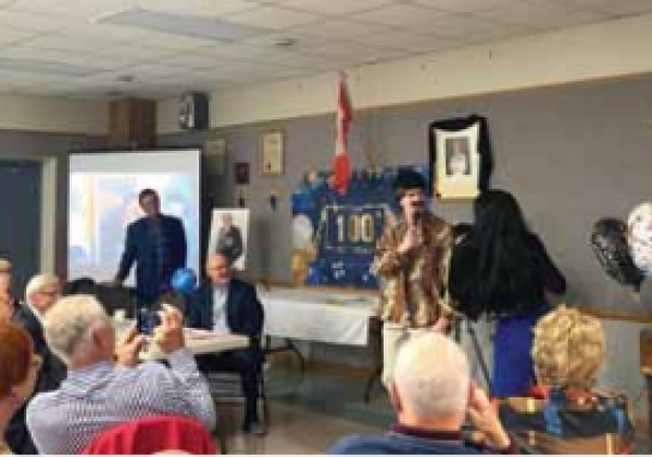WW2 Veteran celebrates his 100th birthday