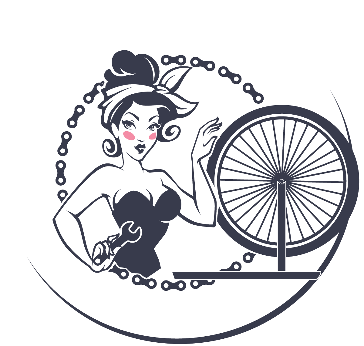 Old Strathcona Cycles logo